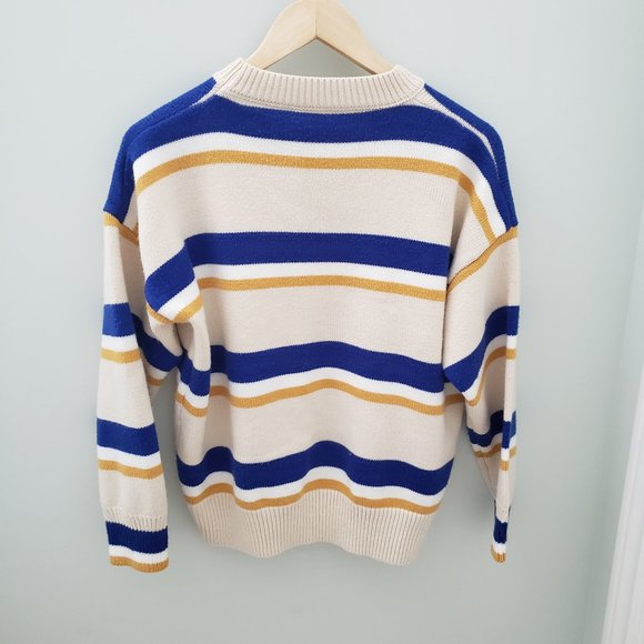 Striped crew neck sweater - Picture 3 of 5